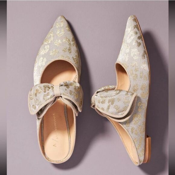 Anthropologie Bow Women's Flats - Picture 1 of 10